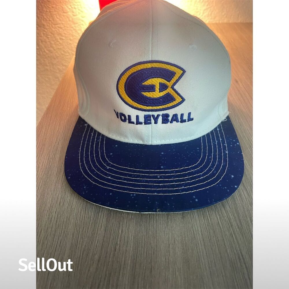 NCAA Blugolds Volleyball Cap Blue Mesh Back Adjustable Unisex Hat